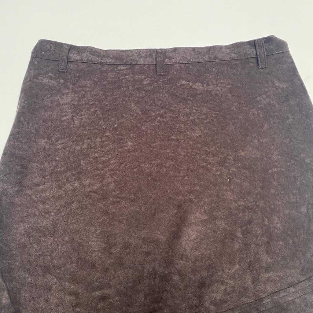 Fringed chocolate brown skirt, western cowgirl, 30 waist - Medium - Image 10