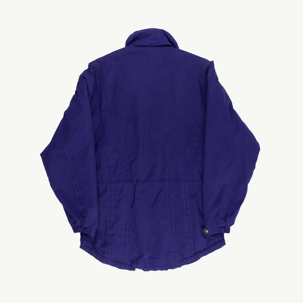 90s vintage insulated ski jacket, retro skiwear, purple snow sports jacket, Women’s - Medium - Image 5