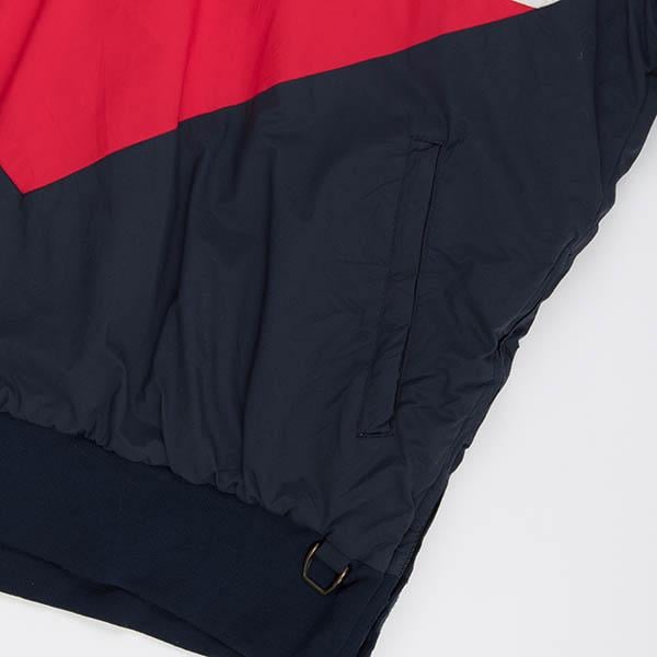 Mens quarter zip padded jacket, pullover puffer jacket - XL / 2XL - Image 7