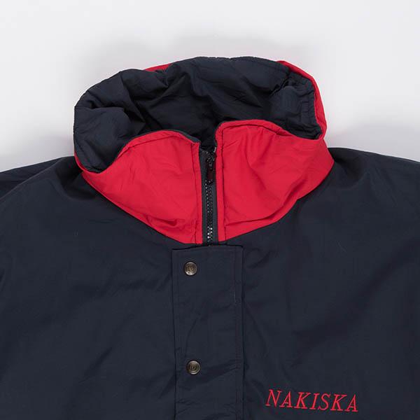 Mens quarter zip padded jacket, pullover puffer jacket - XL / 2XL - Image 4