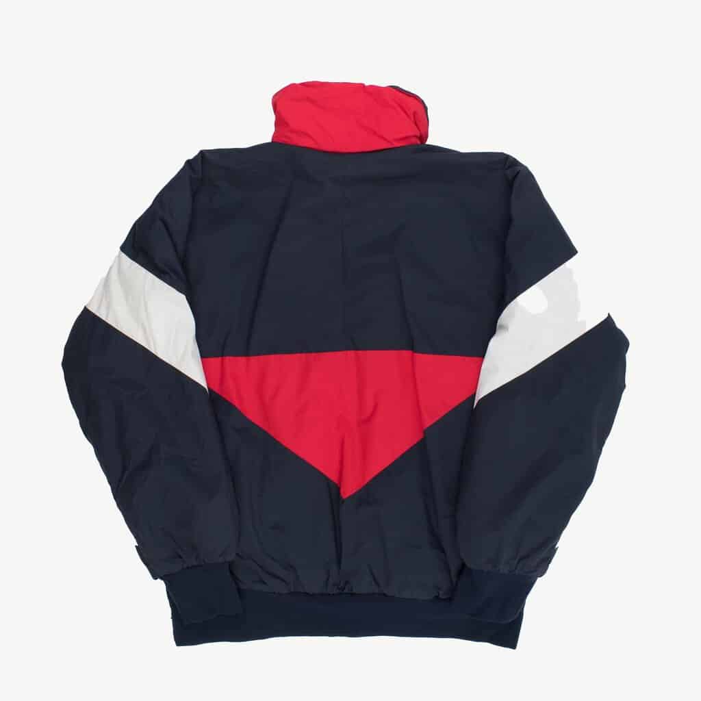 Mens quarter zip padded jacket, pullover puffer jacket - XL / 2XL - Image 3