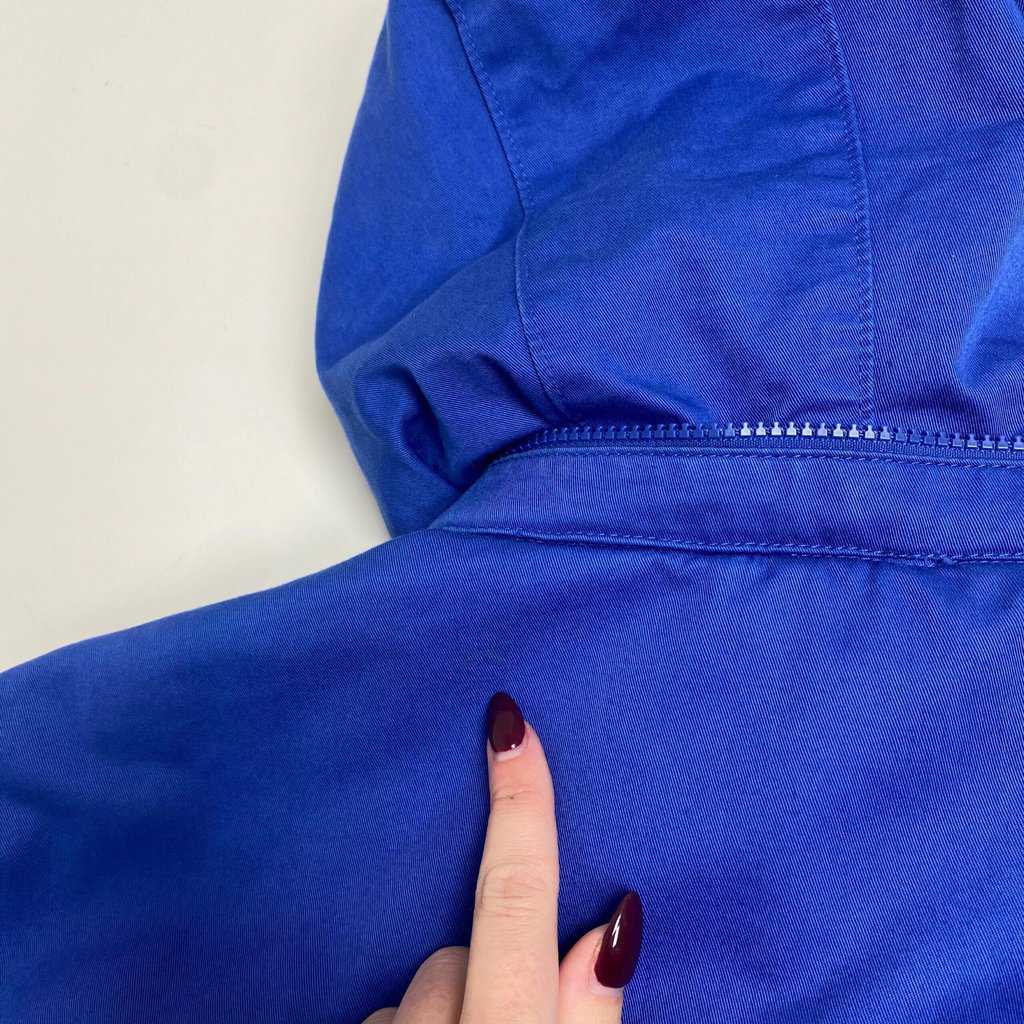 Mens Levis lined canvas jacket, heavy cotton utility jacket in blue - Medium - Image 7