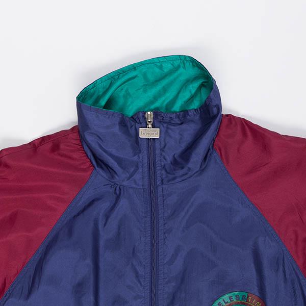 Mens shiny vintage nylon jacket, 80s party jacket, timeless graphic festival jacket, shell suit jacket - XL - Image 6