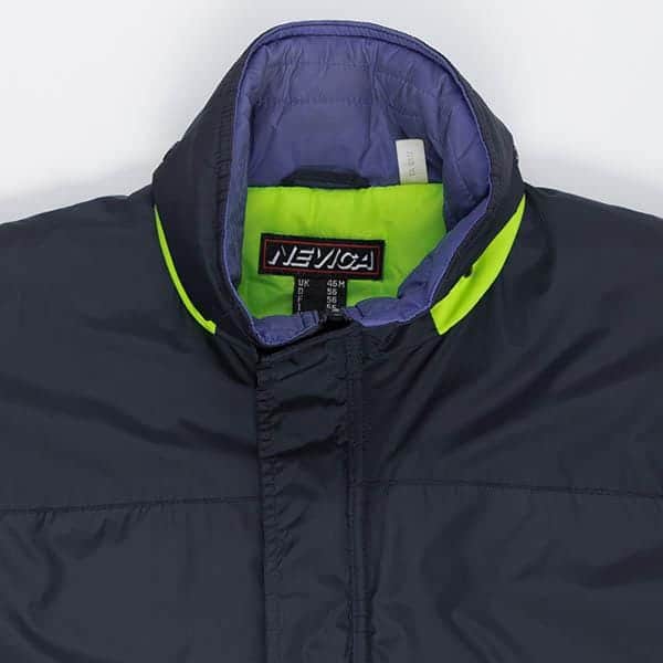 Mens Nevica ski jacket, padded winter coat, 90s vintage sportswear - XL - Image 4