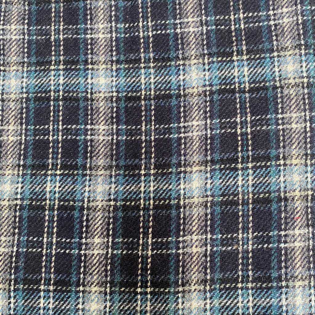 Blue plaid skirt by Hobbs, A-line short winter skirt, fully lined, 30 waist - Medium - Image 10