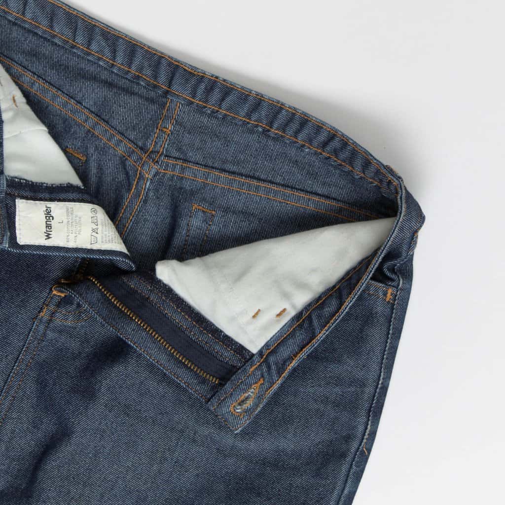 90s Wrangler denim skirt in indigo blue, Kimberly midi skirt, 29 waist - Medium - Image 4