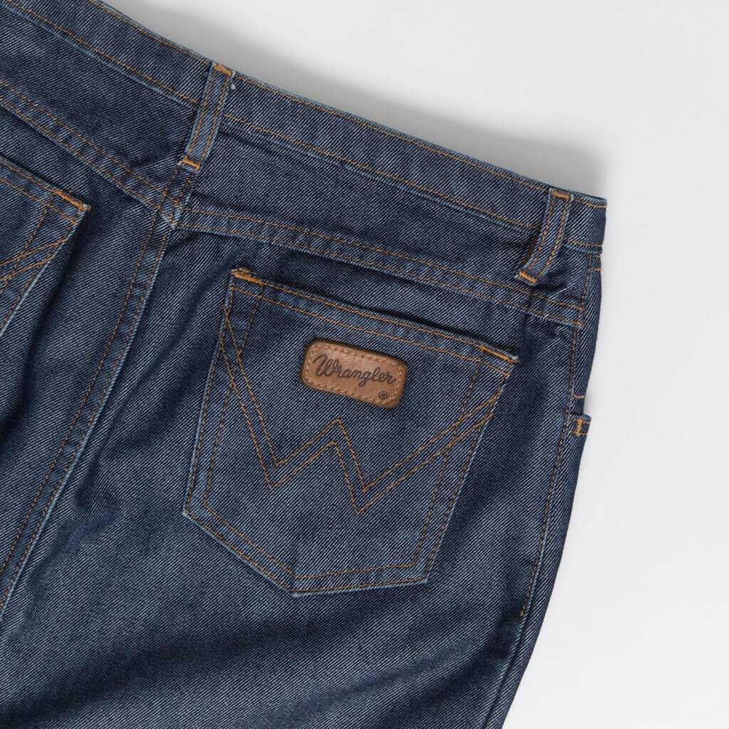 90s Wrangler denim skirt in indigo blue, Kimberly midi skirt, 29 waist - Medium - Image 6