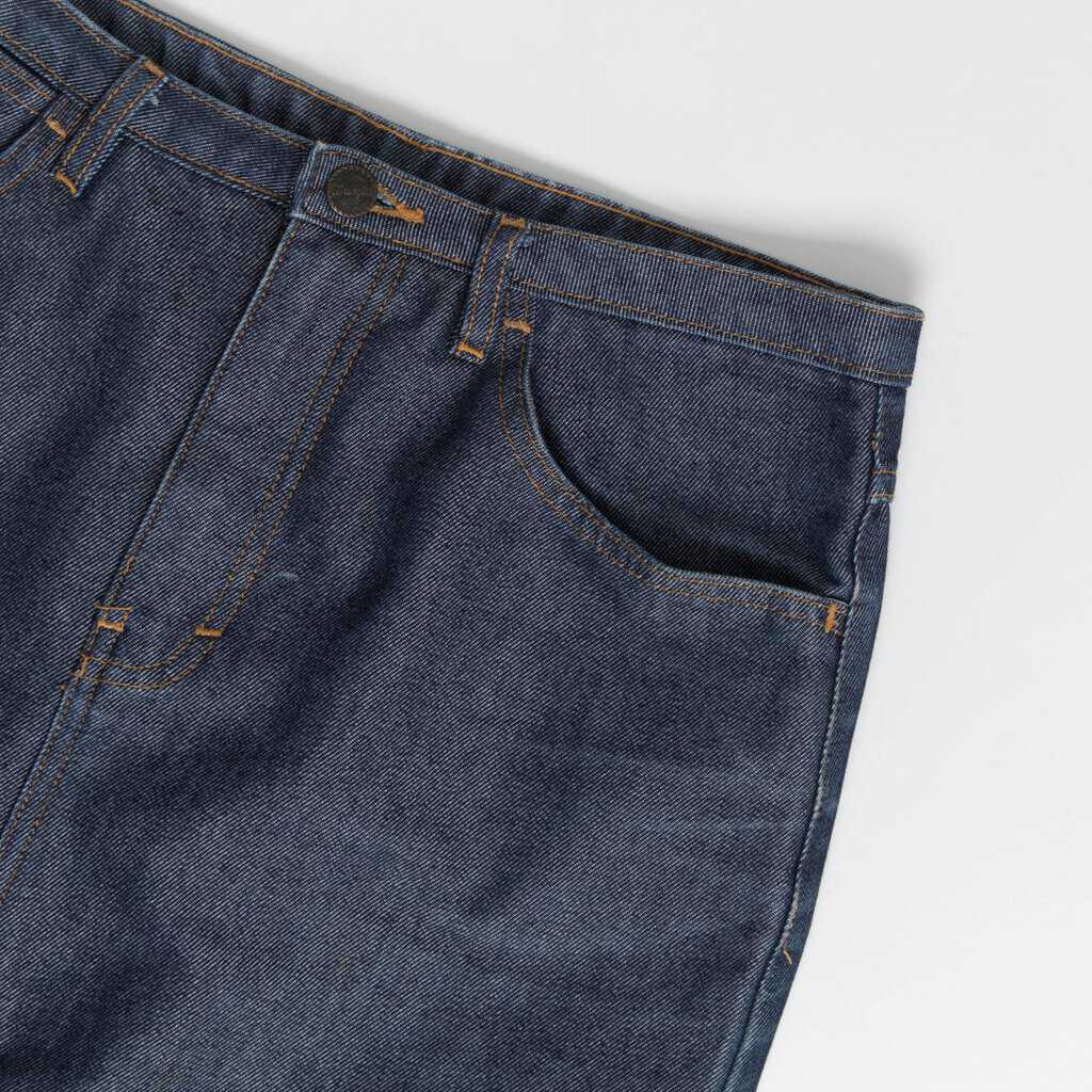 90s Wrangler denim skirt in indigo blue, Kimberly midi skirt, 29 waist - Medium - Image 3