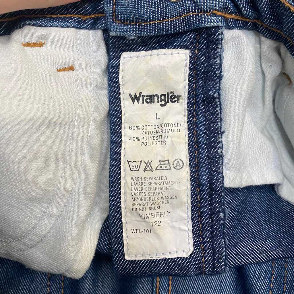 90s Wrangler denim skirt in indigo blue, Kimberly midi skirt, 29 waist - Medium - Image 8