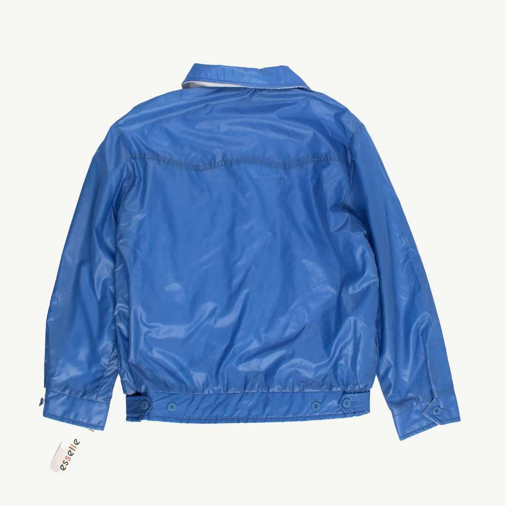 Womens reversible vintage bomber jacket, rare deadstock, white towelling reverse - Medium - Image 3