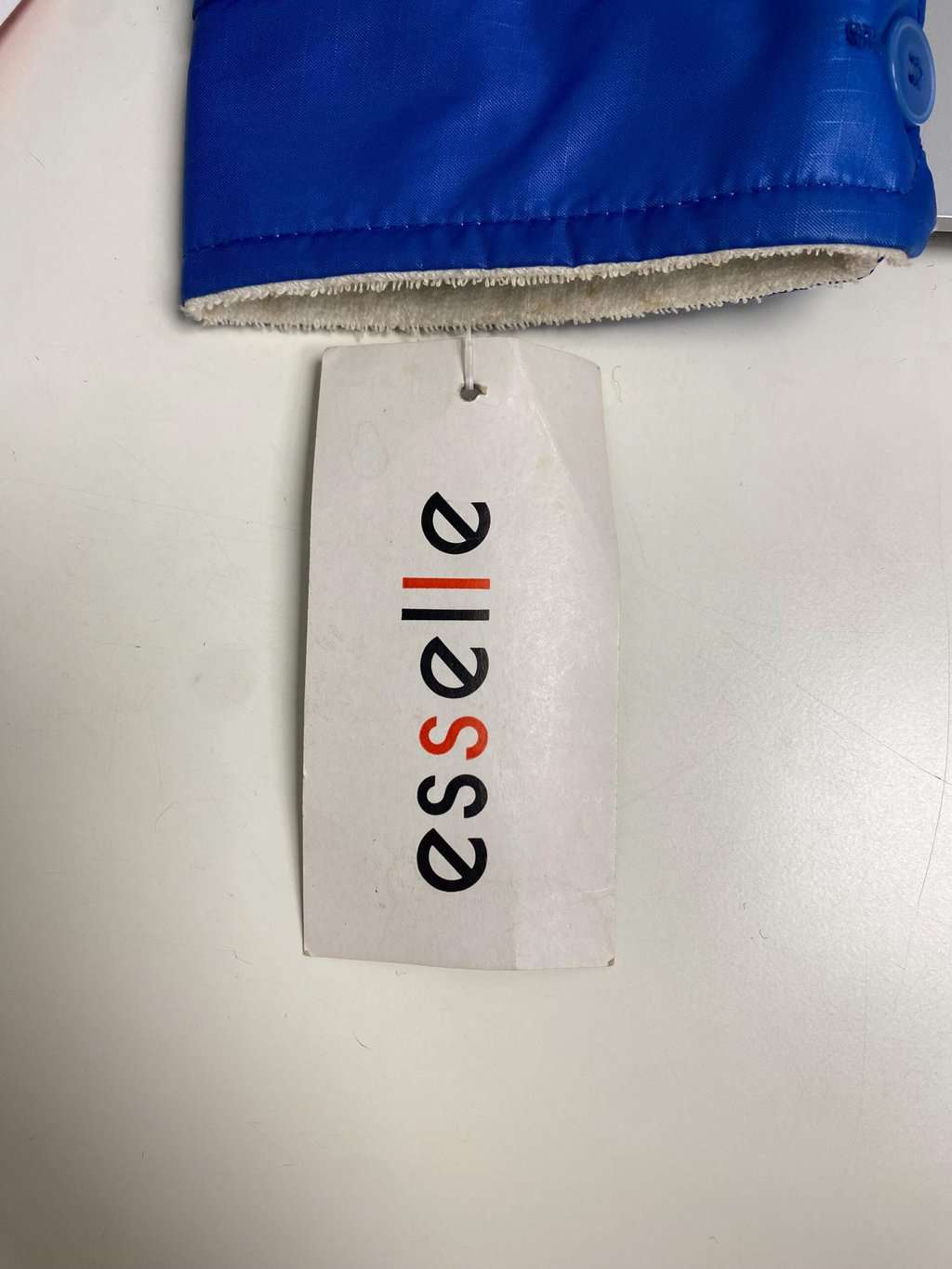 Womens reversible vintage bomber jacket, rare deadstock, white towelling reverse - Medium - Image 8