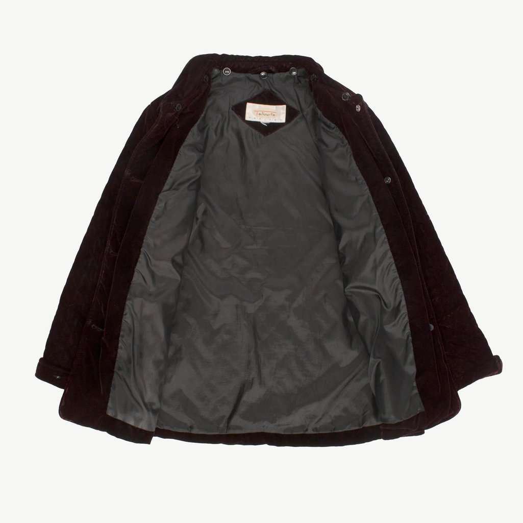 Quilted purple casual vintage jacket, padded womens autumn jacket - Medium - Image 2