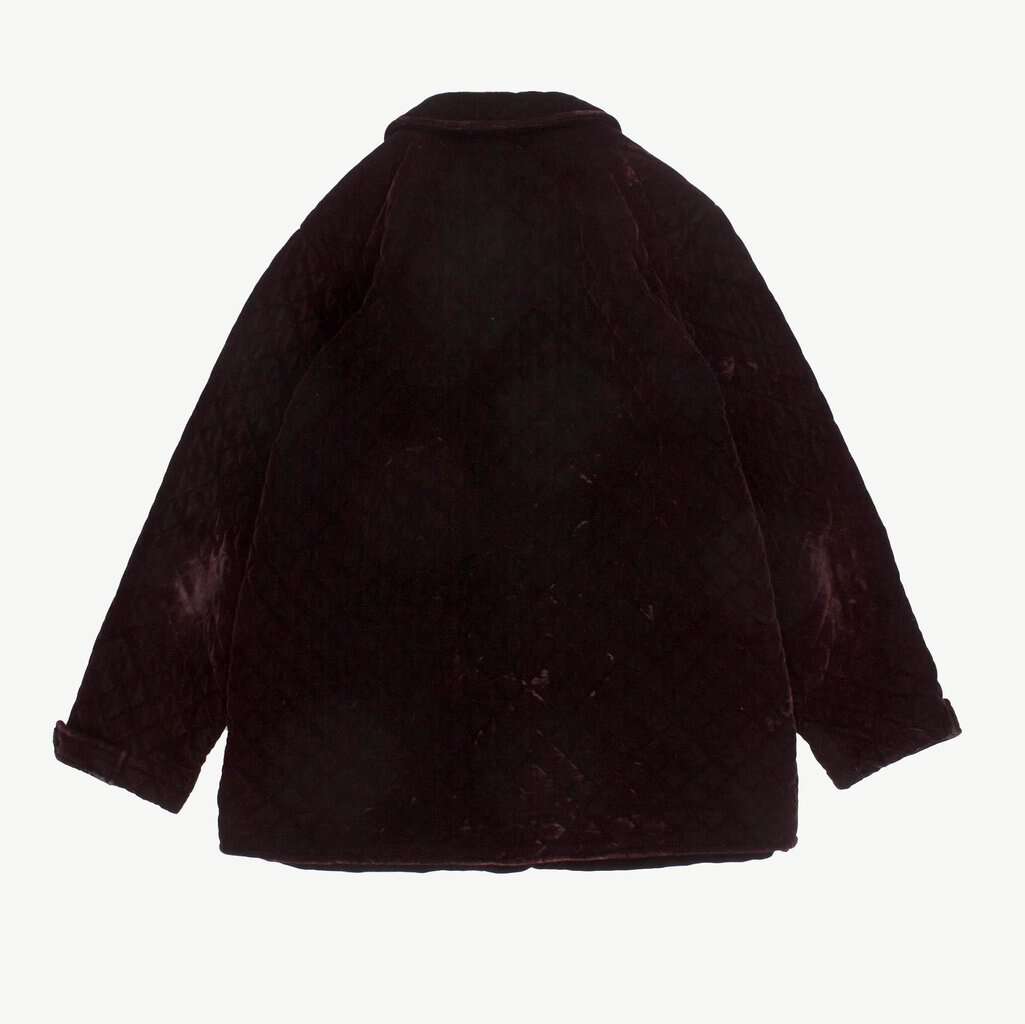 Quilted purple casual vintage jacket, padded womens autumn jacket - Medium - Image 3