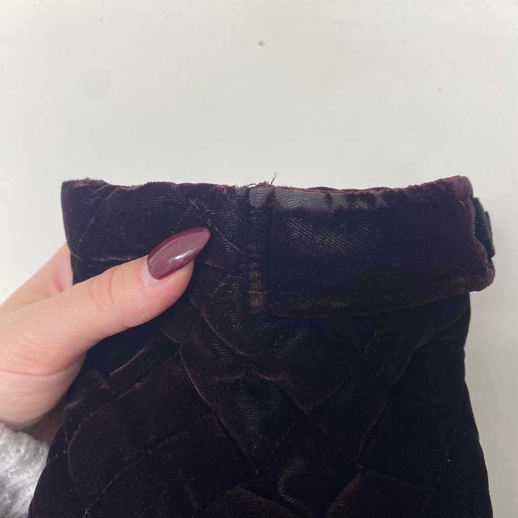 Quilted purple casual vintage jacket, padded womens autumn jacket - Medium - Image 6