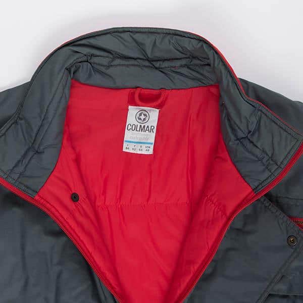 Mens red vintage Colmar ski jacket, 90s puffer jacket in red and grey - 2XL - Image 4