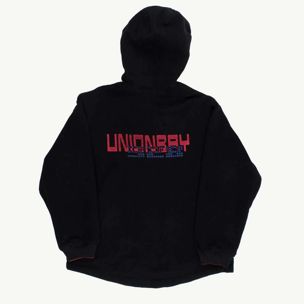 90s vintage red black reversible windbreaker jacket, fleece lined jacket - Small / Medium - Image 5