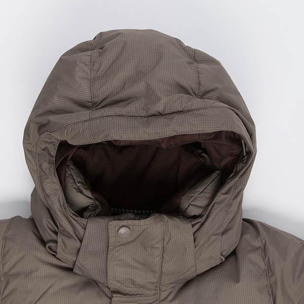 Mens Y2K vintage Nike feather down puffer jacket in grey, padded winter jacket - Small - Image 4