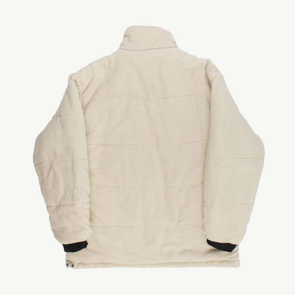 Rare 90s Fila reversible puffer jacket, fleece lined mens winter jacket - Large - Image 4