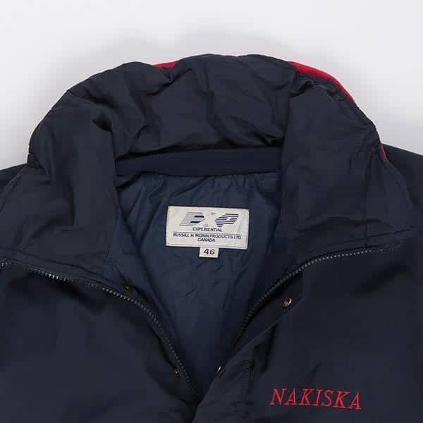 Mens quarter zip padded jacket, pullover puffer jacket - XL / 2XL - Image 5