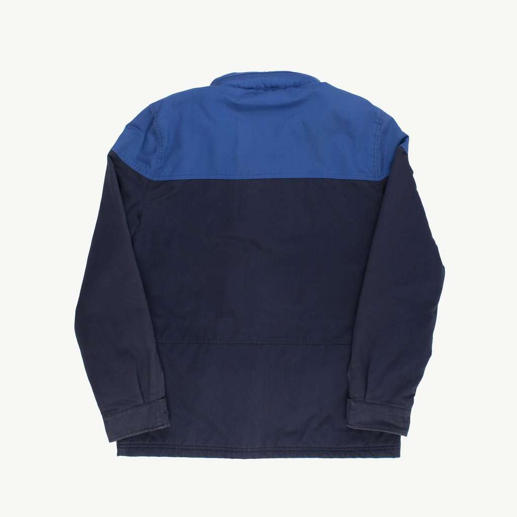 Mens Levis lined canvas jacket, heavy cotton utility jacket in blue - Medium - Image 3