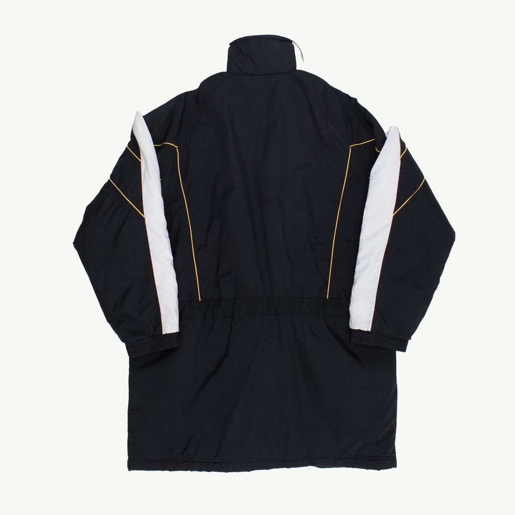 Vintage Puma King ADAC sports coat black, 90s mens winter long jacket - XL - Image 3