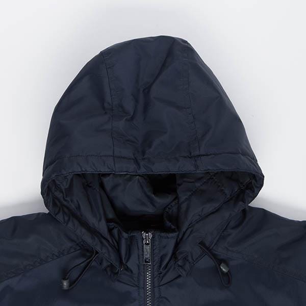 Mens vintage Y2K Nike padded coat, long blue sports brand jacket - Large - Image 4