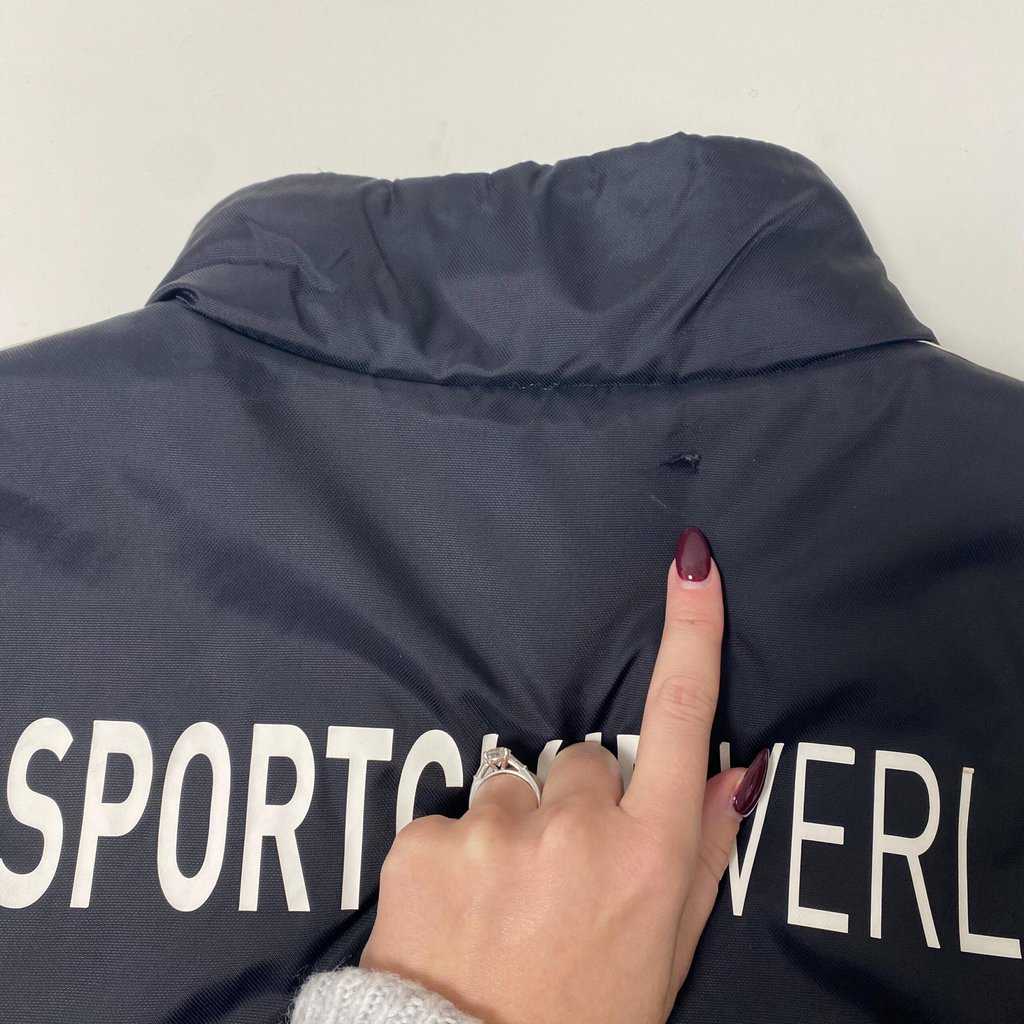 Mens black Adidas padded puffer coat, coach jacket - M - Image 9