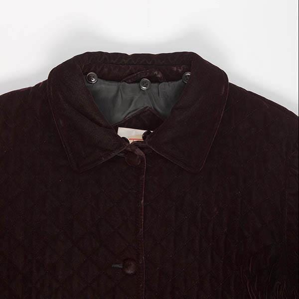 Quilted purple casual vintage jacket, padded womens autumn jacket - Medium - Image 5